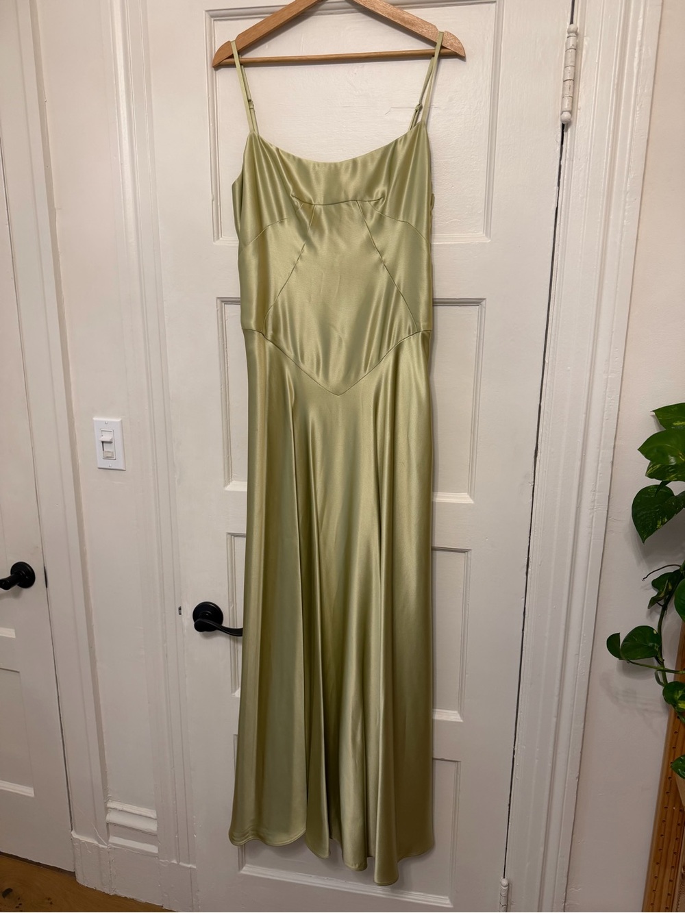 Mare Mare Emmy Satin Corset Maxi Dress